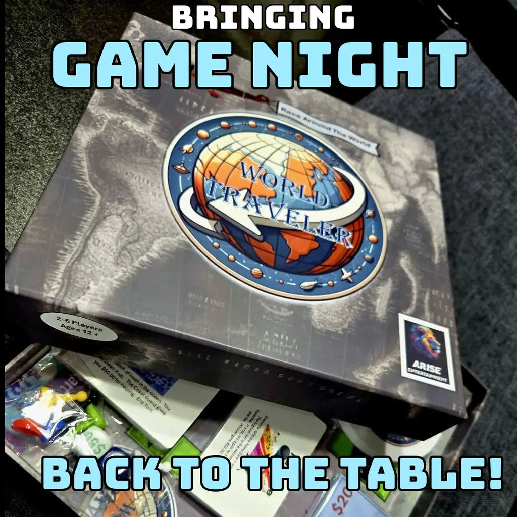 Promo for World Traveler Board Game & Arise Entertainment, LLC 